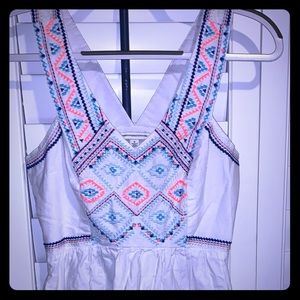 American Outfitters beautifully embroidered top